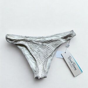 Beach Bunny Snakeskin Bikini Bottoms